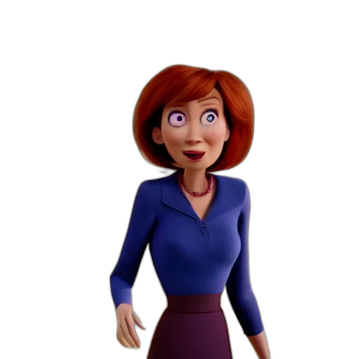 dress, face, robot, staff transparent PNG cut-out