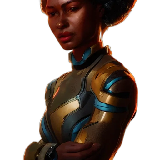 robot, face, concept art, comic book art transparent PNG cut-out
