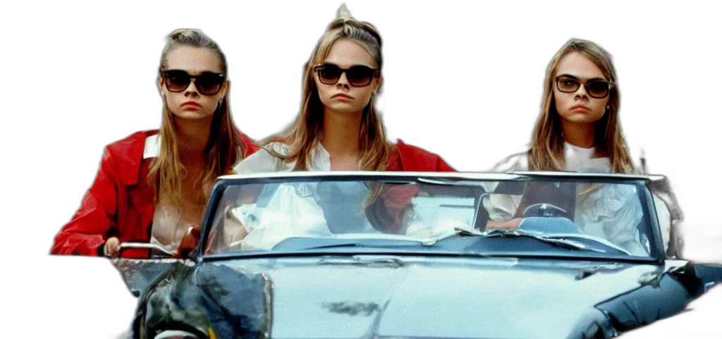 car, still, cara, delevingne transparent PNG cut-out