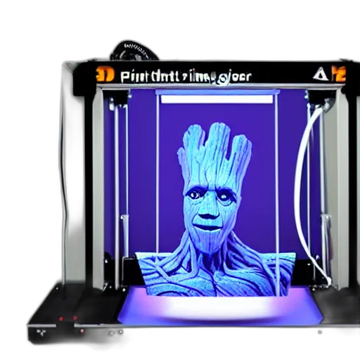 robot, face, 3d render, cyberpunk transparent PNG cut-out