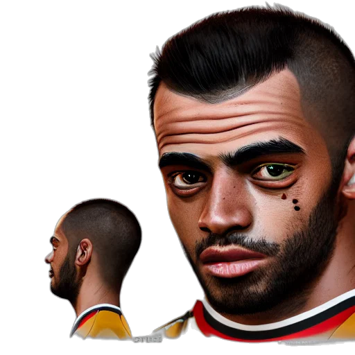 face, mask, photorealistic, cartoon transparent PNG cut-out