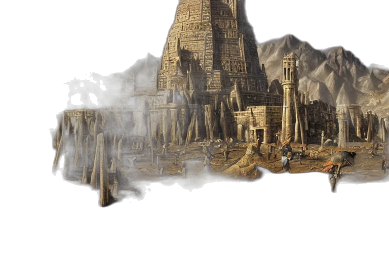 concept art, fantasy art, photorealistic, 3d render transparent PNG cut-out