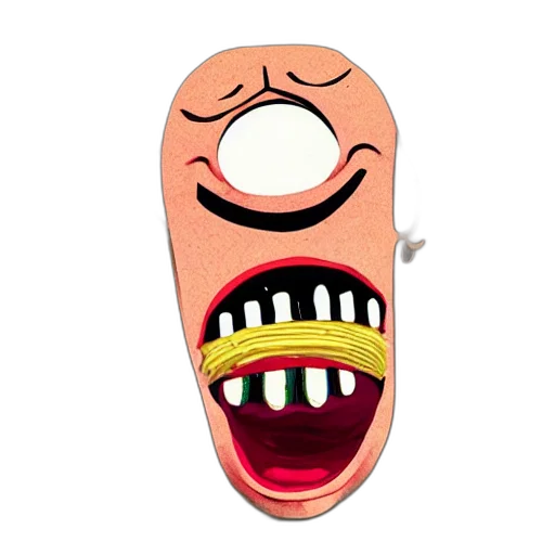 mask, face, creature, shoes transparent PNG cut-out