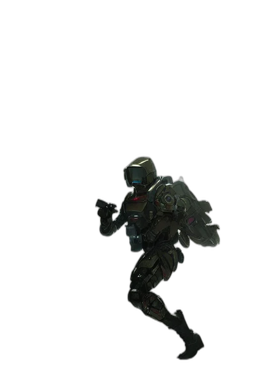 robot, weapon, creature, animal transparent PNG cut-out
