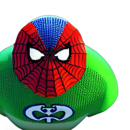 mask, hat, 3d render, closeup transparent PNG cut-out