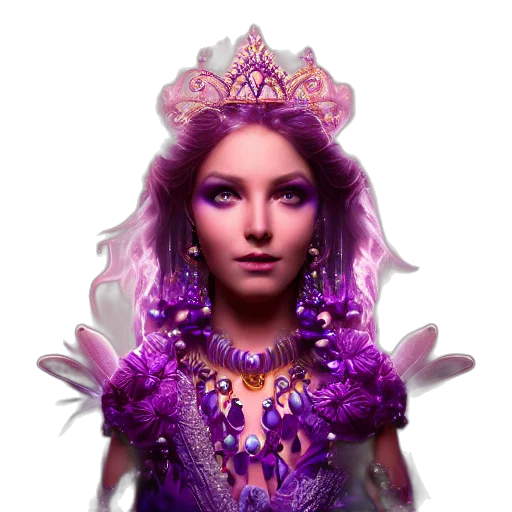 crown, jewelry, face, flower transparent PNG cut-out