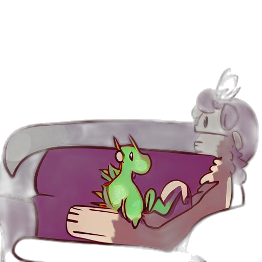 dragon, creature, furniture, crown transparent PNG cut-out