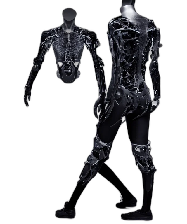robot, creature, dress, mask transparent PNG cut-out