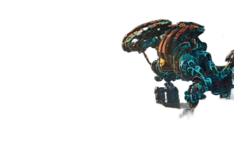 robot, jewelry, weapon, creature transparent PNG cut-out