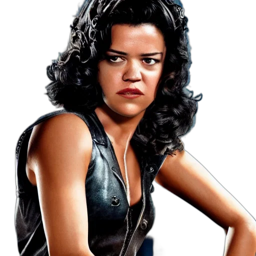michelle, rodriguez, starring, grease transparent PNG cut-out