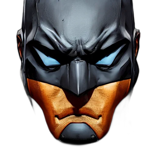 mask, face, comic book art, concept art transparent PNG cut-out