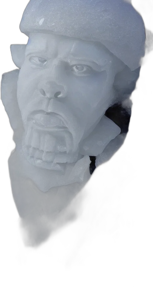 mask, face, crown, creature transparent PNG cut-out