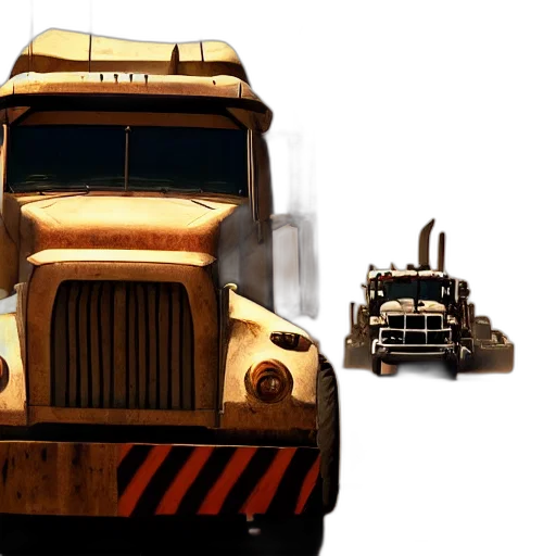 car, weapon, robot, 3d render transparent PNG cut-out