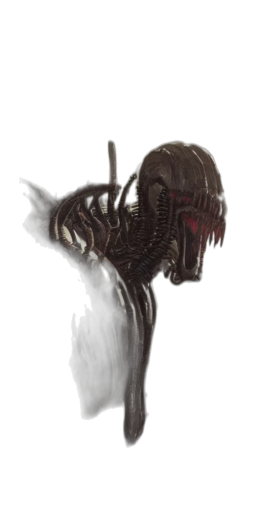 creature, hair, robot, mask transparent PNG cut-out