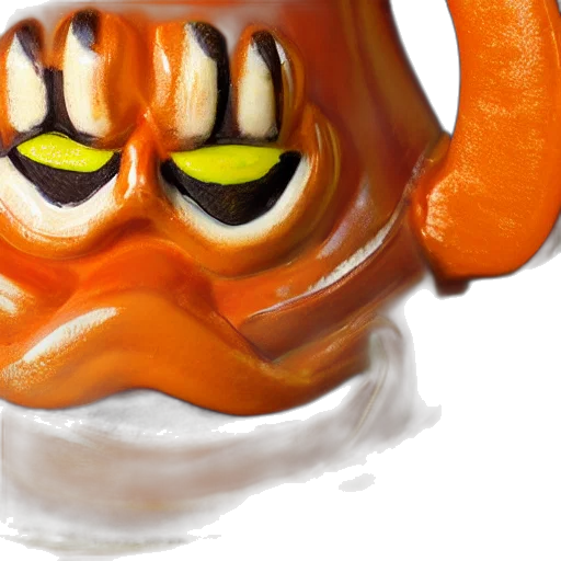 mask, face, creature, 3d render transparent PNG cut-out