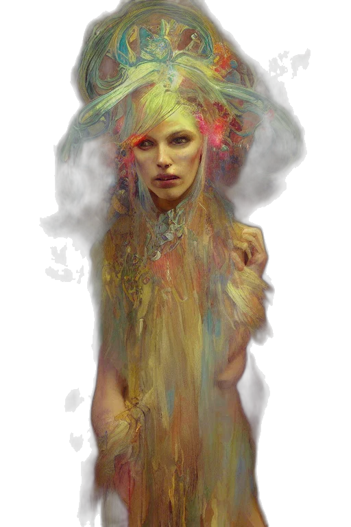 dress, face, hat, jacket transparent PNG cut-out
