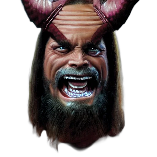 creature, face, mask, animal transparent PNG cut-out