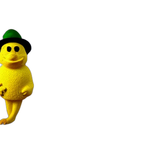 hat, animal, staff, creature transparent PNG cut-out