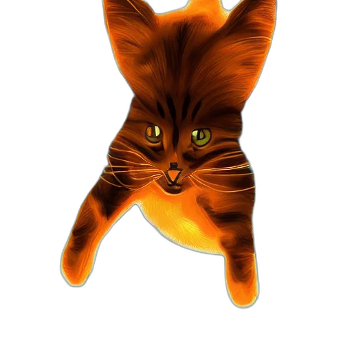 animal, creature, staff, photorealistic transparent PNG cut-out