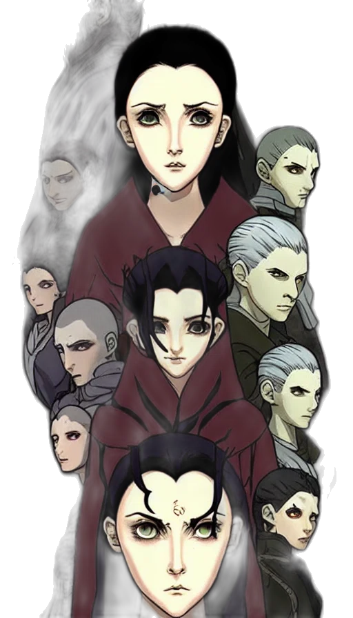 mask, staff, face, concept art transparent PNG cut-out