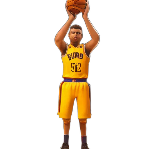 3d render, concept art, cartoon, steve transparent PNG cut-out