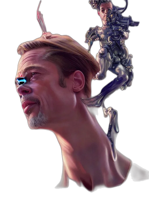 robot, face, mask, creature transparent PNG cut-out