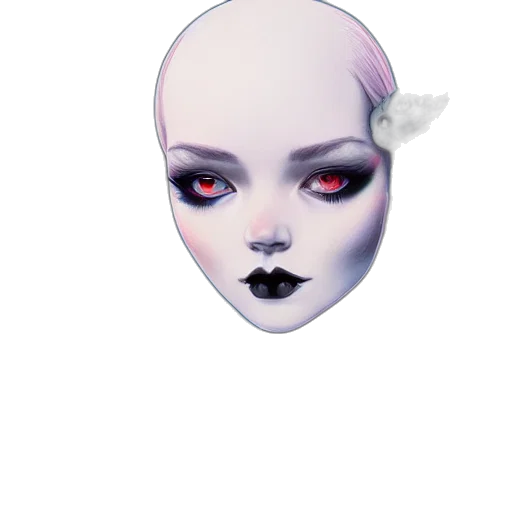 mask, face, creature, robot transparent PNG cut-out