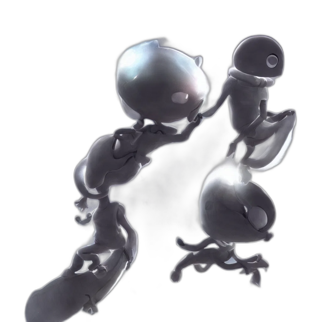 robot, jewelry, staff, weapon transparent PNG cut-out