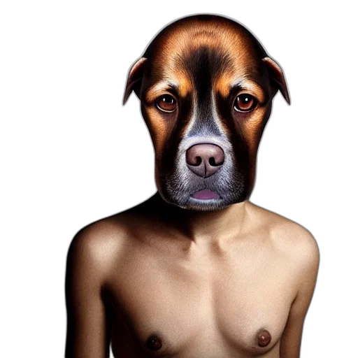 animal, face, dress, creature transparent PNG cut-out