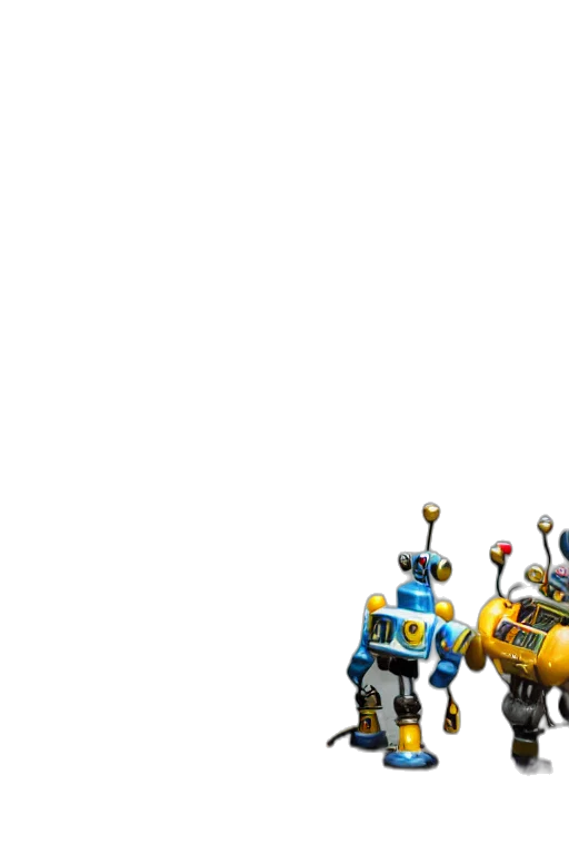 robot, weapon, car, staff transparent PNG cut-out