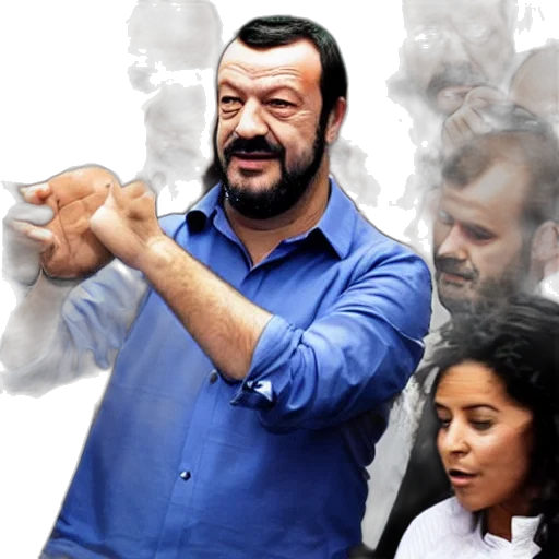 salvini, tohuoh transparent PNG cut-out
