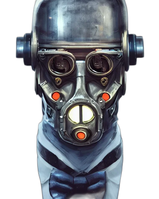 mask, robot, face, weapon transparent PNG cut-out