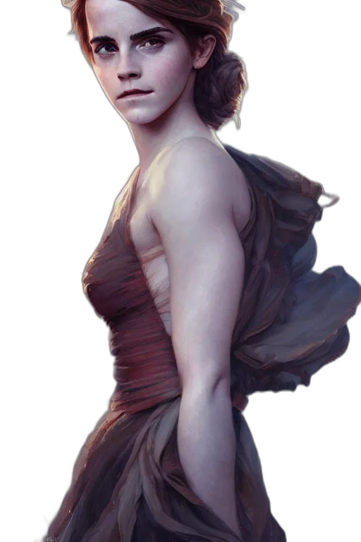 dress, face, crown, creature transparent PNG cut-out