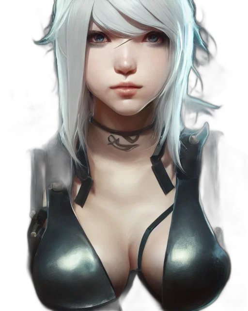 robot, face, mask, weapon transparent PNG cut-out