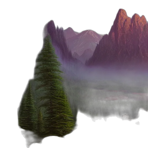 tree, hair, concept art, fantasy art transparent PNG cut-out