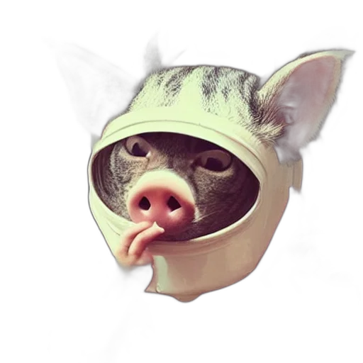 mask, animal, creature, face transparent PNG cut-out