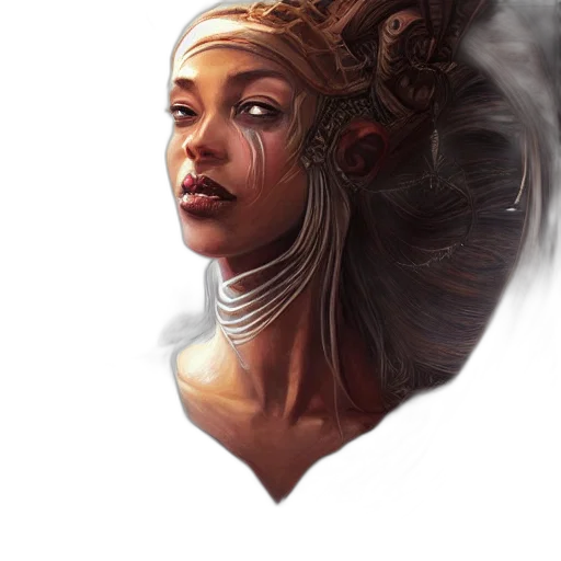 face, crown, mask, dragon transparent PNG cut-out