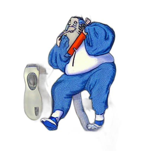 robot, staff, creature, concept art transparent PNG cut-out