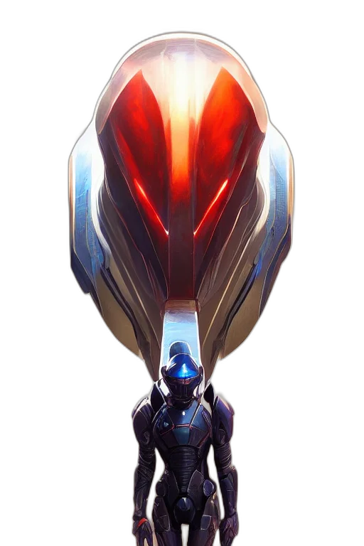 robot, weapon, mask, sword transparent PNG cut-out