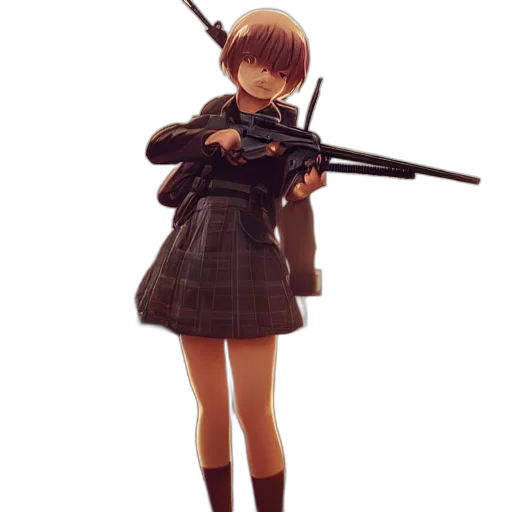 weapon, staff, concept art, 3d render transparent PNG cut-out