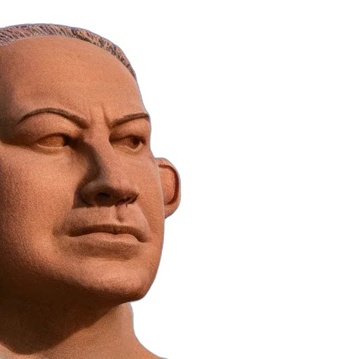 face, mask, 3d render, photorealistic transparent PNG cut-out