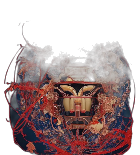 mask, face, robot, crown transparent PNG cut-out