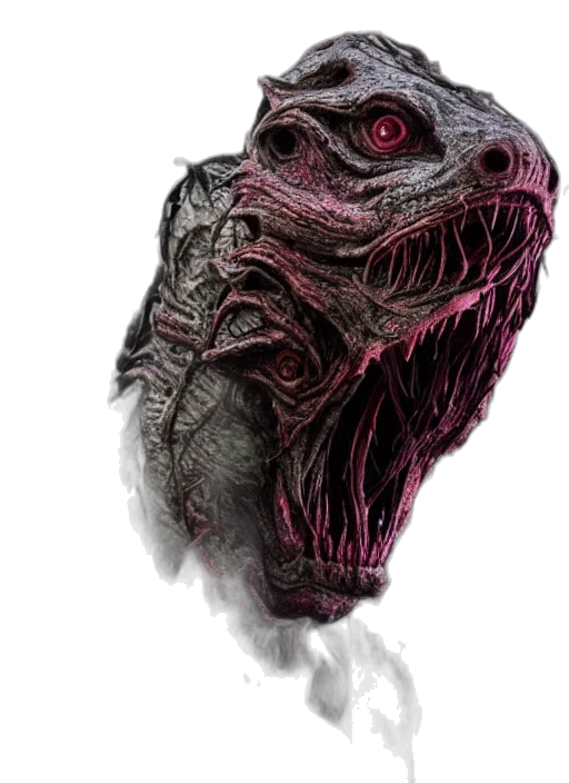 creature, dragon, mask, animal transparent PNG cut-out