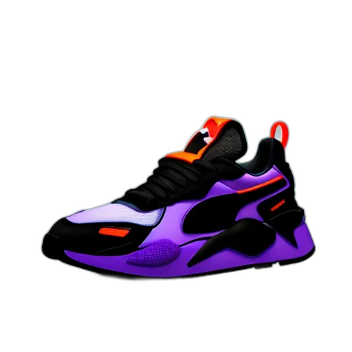 shoes, 3d render, photorealistic, cartoon transparent PNG cut-out