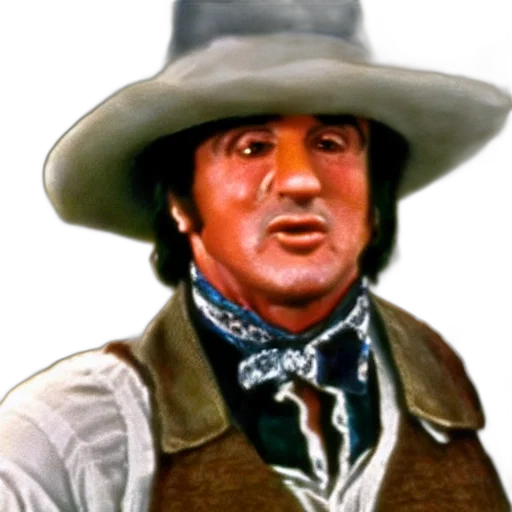 hat, staff, face, jacket transparent PNG cut-out