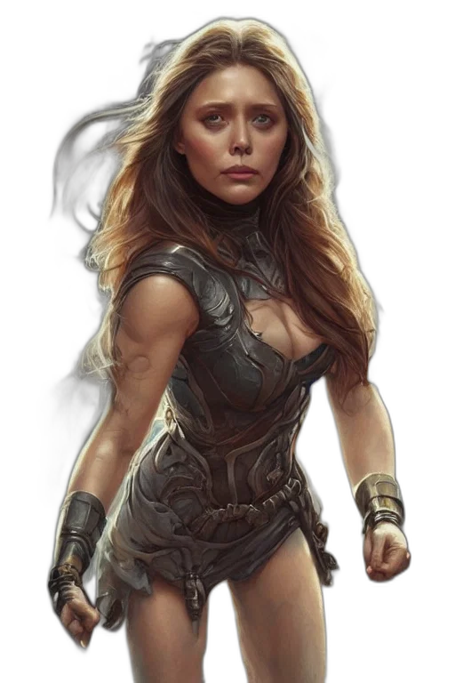fantasy art, concept art, comic book art, photorealistic transparent PNG cut-out