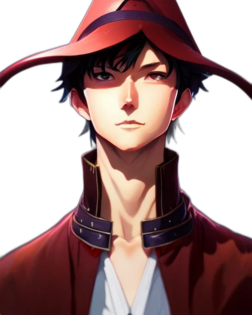 hat, staff, face, mask transparent PNG cut-out