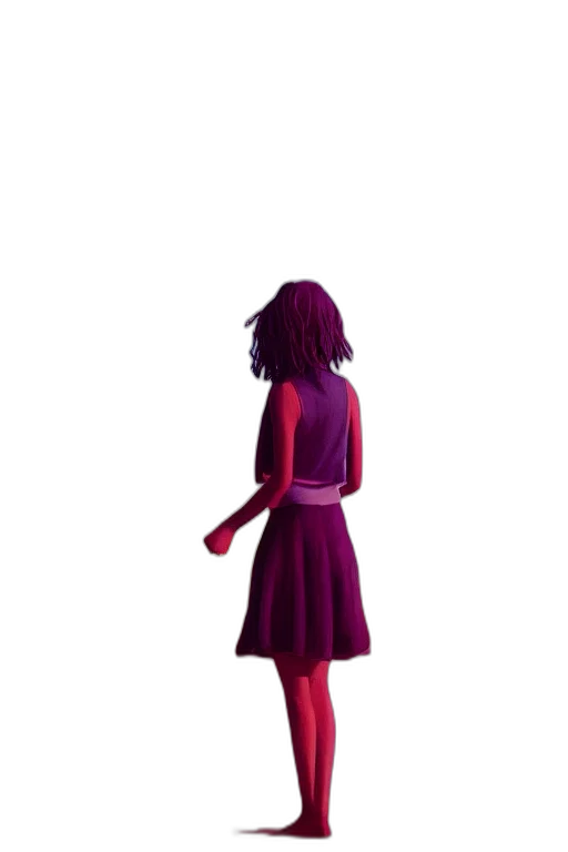 dress, jacket, staff, robot transparent PNG cut-out