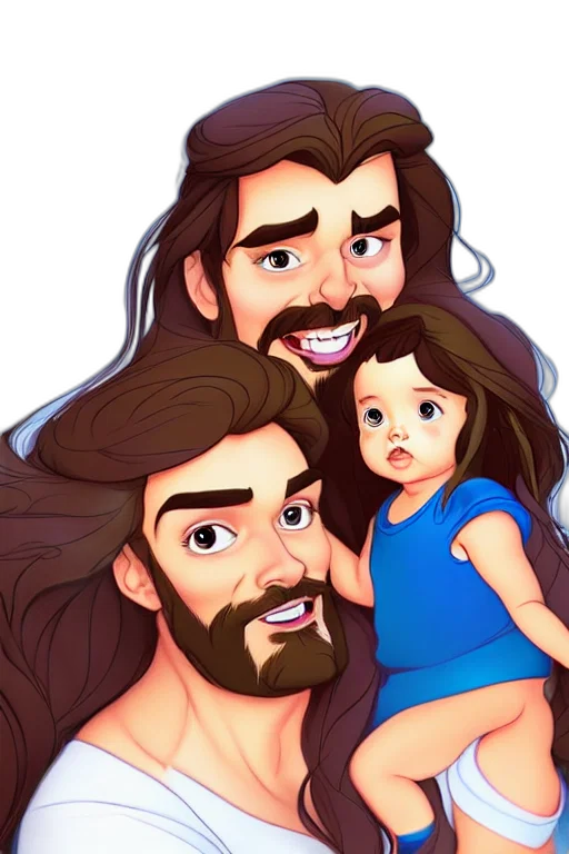 hair, cartoon, concept art, comic book art transparent PNG cut-out