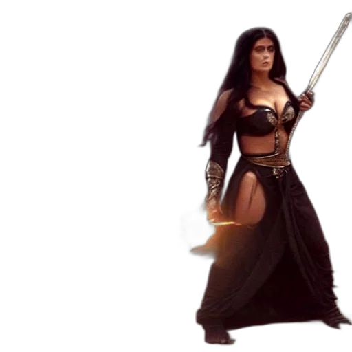 sword, weapon, staff, fantasy art transparent PNG cut-out